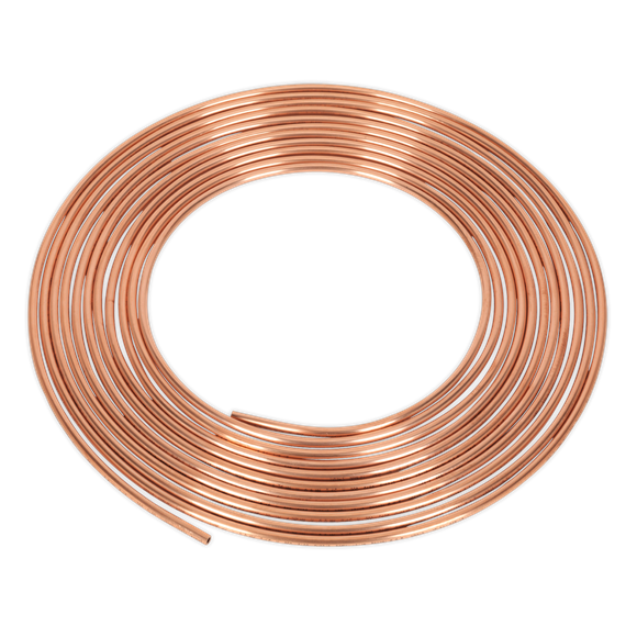 Sealey CBP001 Brake Pipe Copper Tubing 20 Gauge 3/16" x 25ft