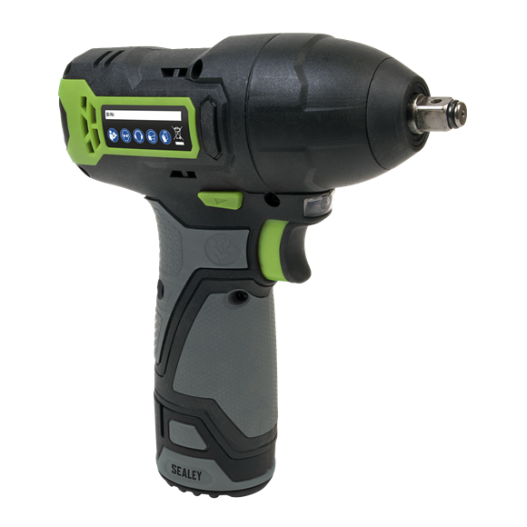 Sealey CP108VCIW Cordless Impact Wrench 3/8"Sq Drive 10.8V 2Ah