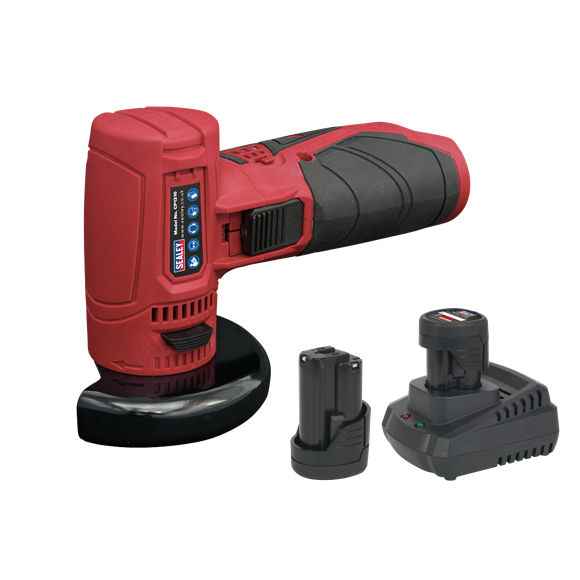 Sealey CP1210KIT Angle Grinder Kit Ø75mm 12V Lithium-ion - 2 Batteries