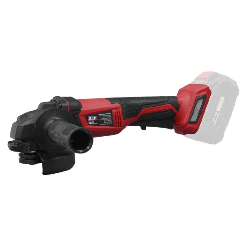 Sealey CP20VAGB Cordless Angle Grinder Ø115mm 20V - Body Only