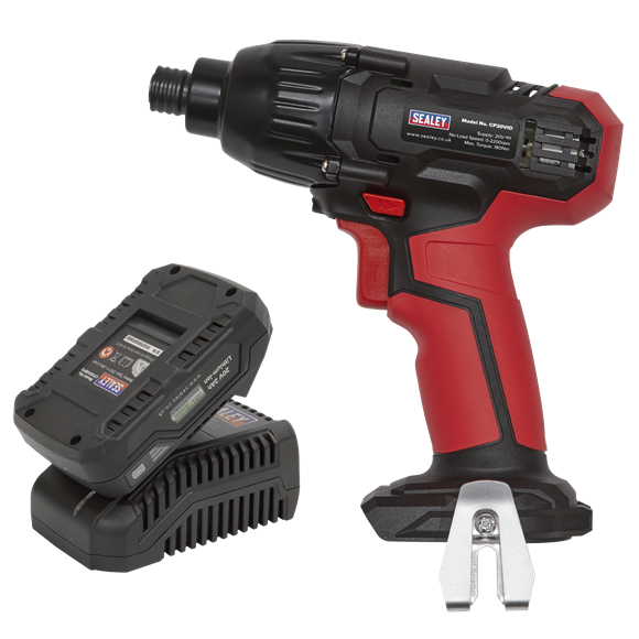 Sealey CP20VIDKIT1 Impact Driver Kit 1/4" Hex Drive 20V 2Ah