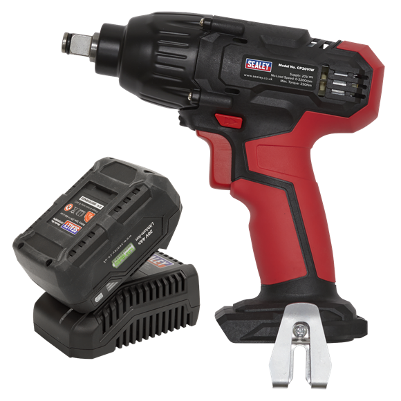 Sealey CP20VIWKIT1 Impact Wrench Kit 1/2"Sq Drive 230Nm 20V 4Ah