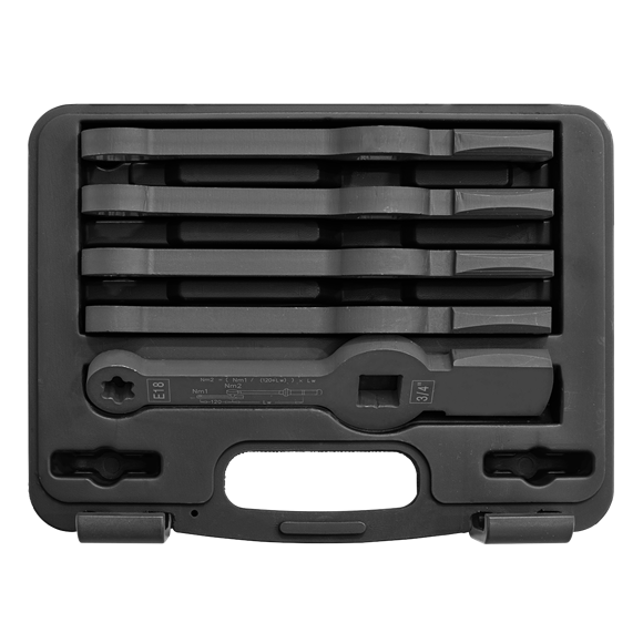 Sealey CV212 Brake Caliper Slogging Wrench Set 5pc