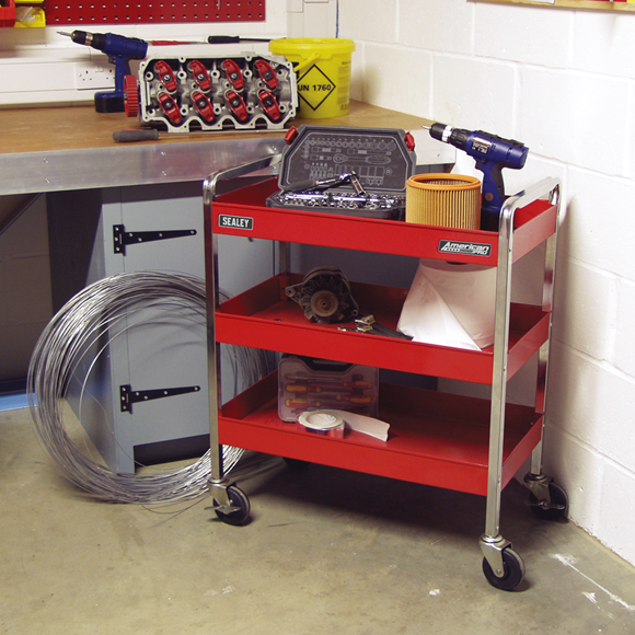 Sealey CX103 Trolley 3-Level Heavy-Duty