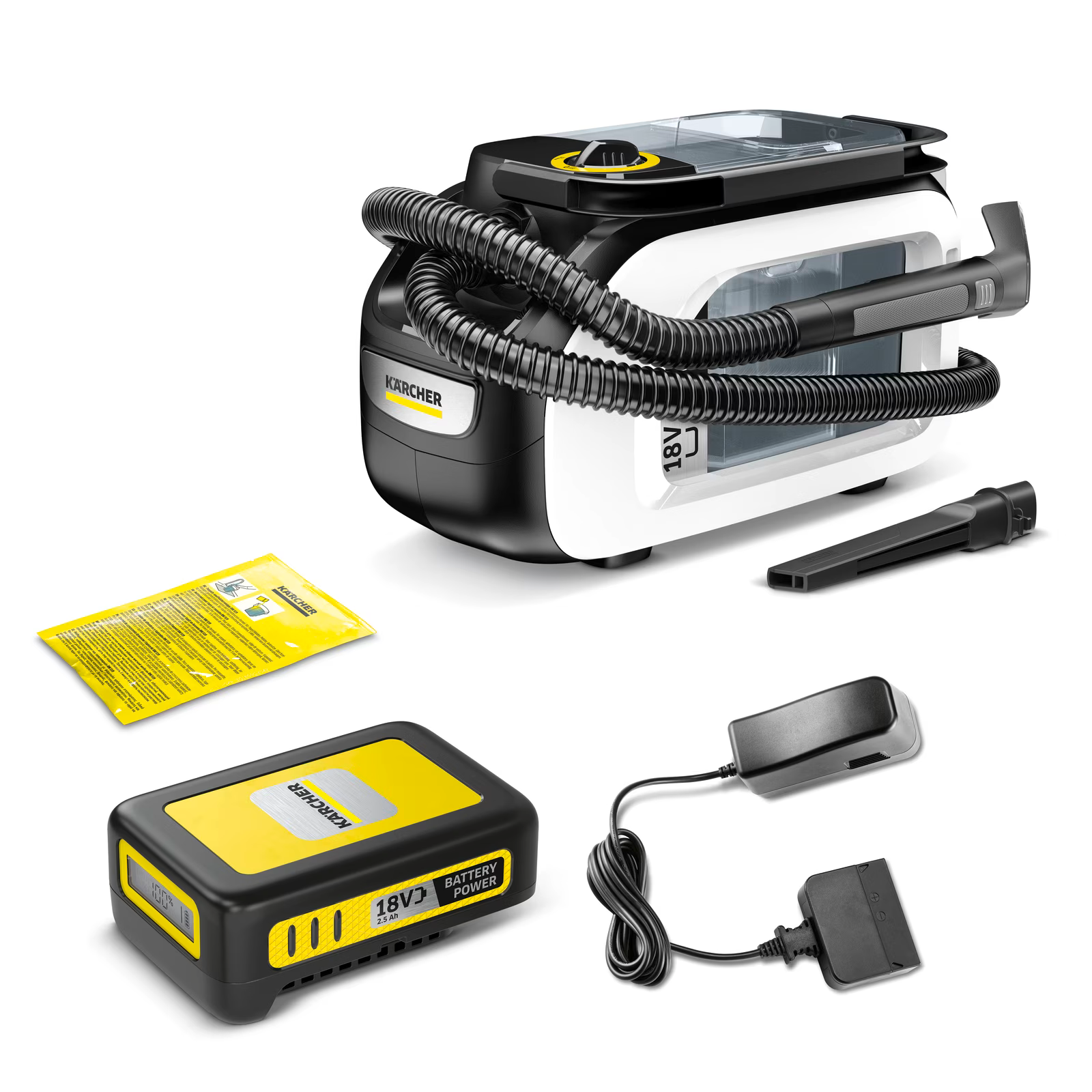 Karcher SE 3-18 Compact Spot Cleaner (Battery Set)