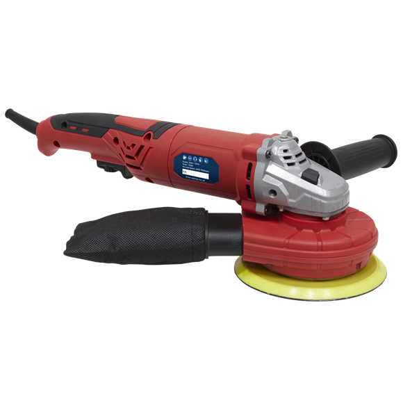 Sealey DAS151 Random Orbital Sander Variable Speed Dust-Free Ø150mm 750W/230V