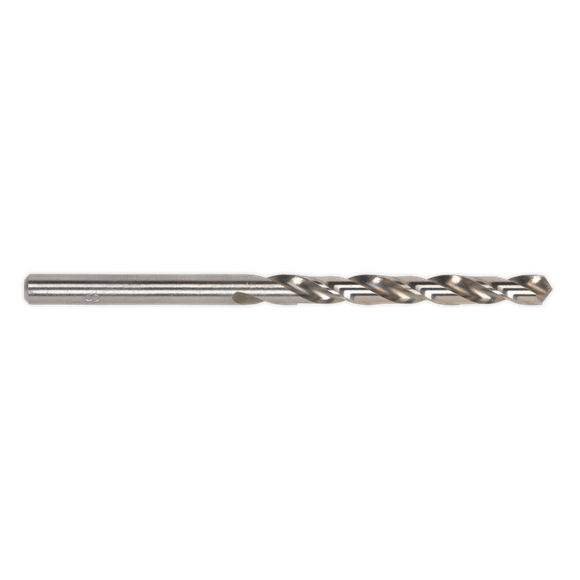 Sealey DB050FG HSS Fully Ground Drill Bit Ø5mm Pack of 10