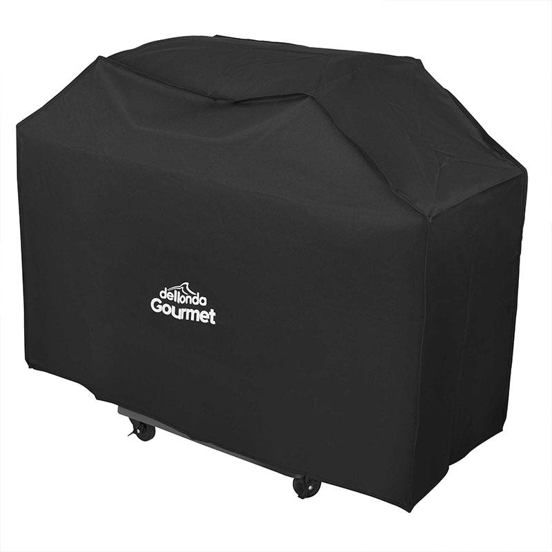 Black PVC Cover for BBQs, Waterproof 1325 x 1130mm