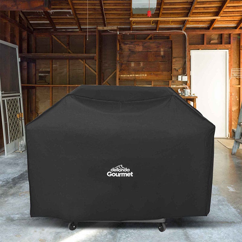 Dellonda DG25 Deluxe Oxford Style Waterproof Cover for Barbecues, 1370 x 920mm