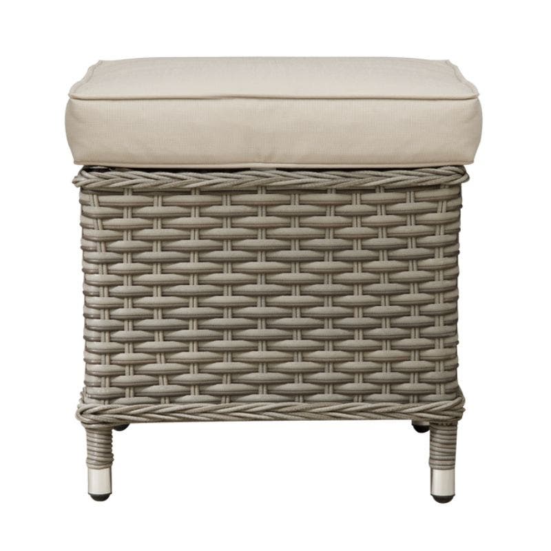 Sealey Dellonda Chester Rattan Wicker Outdoor 5-Seater Corner Sofa Set 4pc