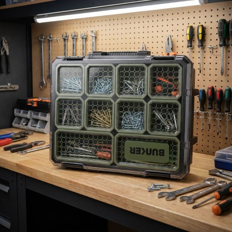 BUNKER 29702 Large Organiser, 408 x 334 x 107 mm    