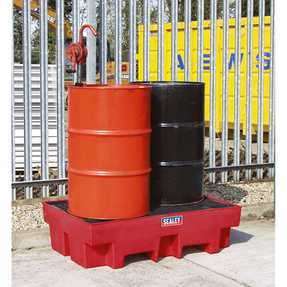 Sealey DRP12 Barrel Bund Polyethylene 1220 x 820 x 330mm