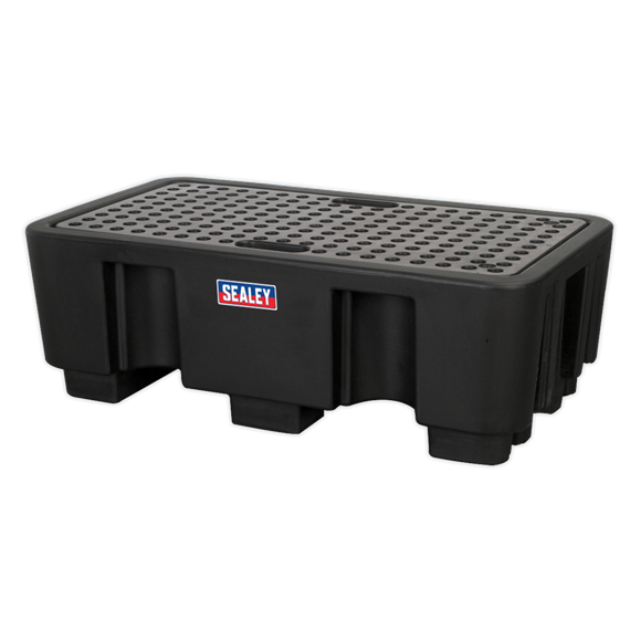 Sealey DRP17 Barrel Bund Polyethylene 1300 x 750 x 440mm 2 Drum