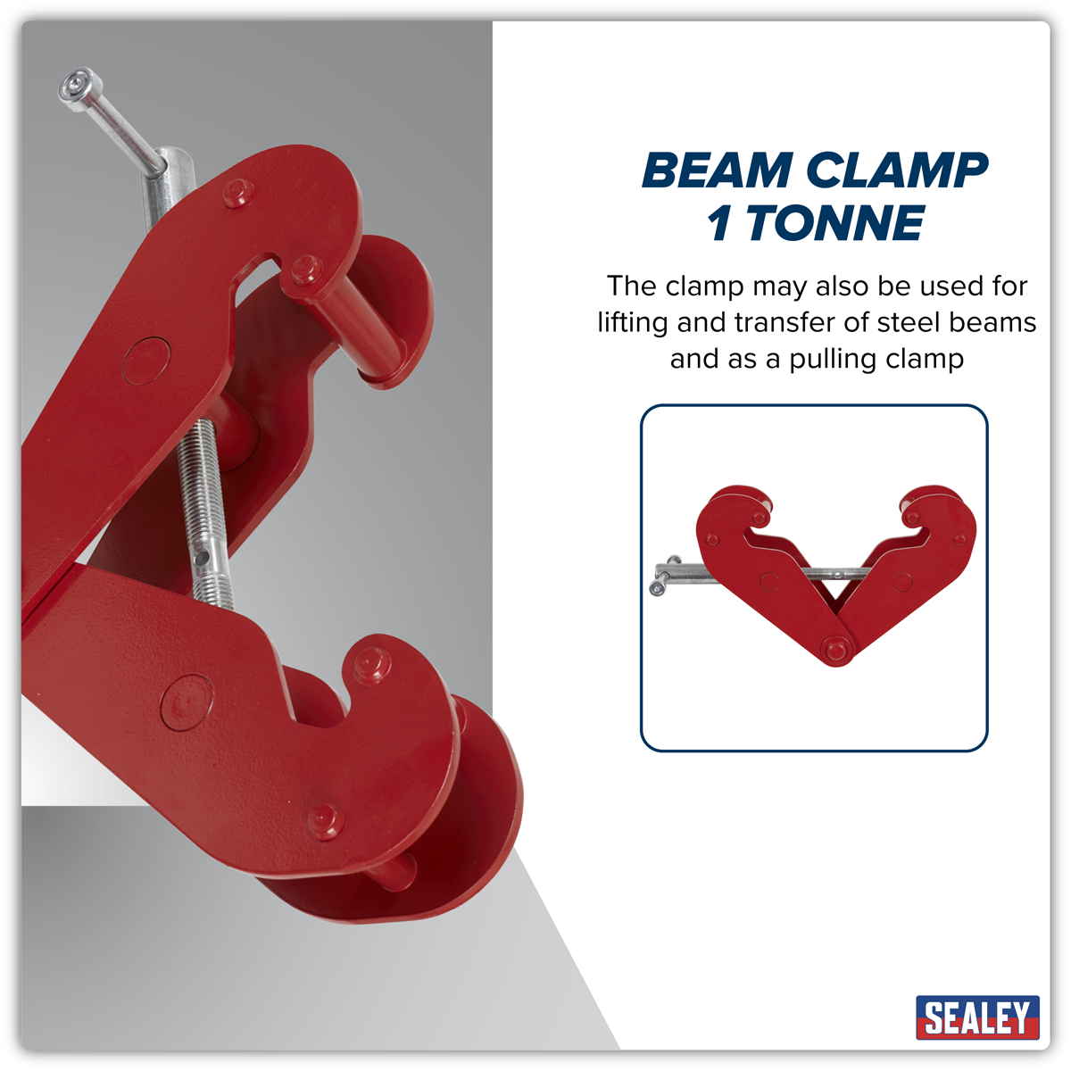 Sealey BC1000 Beam Clamp 1tonne
