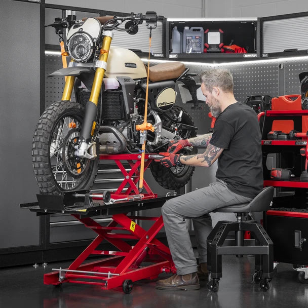 Sealey MC365 Motorcycle Lift 365kg Capacity Hydraulic