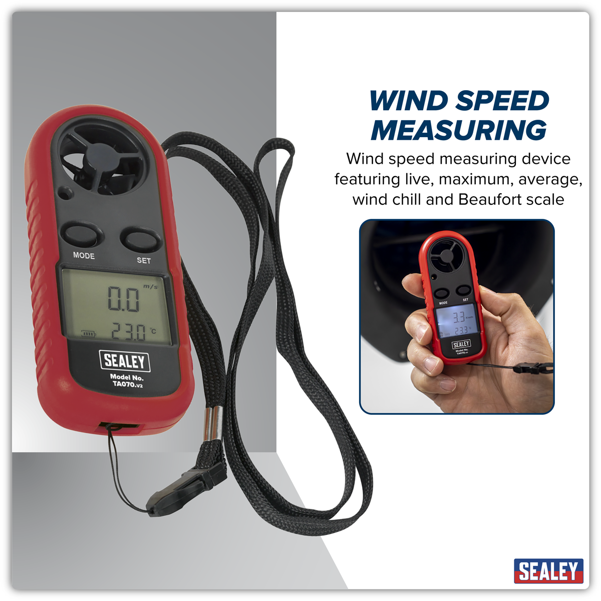 Sealey TA070 Anemometer