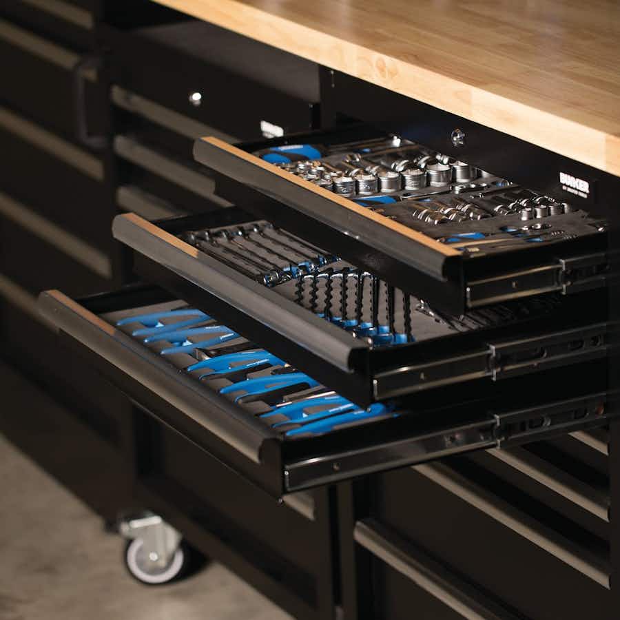 BUNKER 29792 Modular 5 Drawer Mobile Cabinet, 646mm