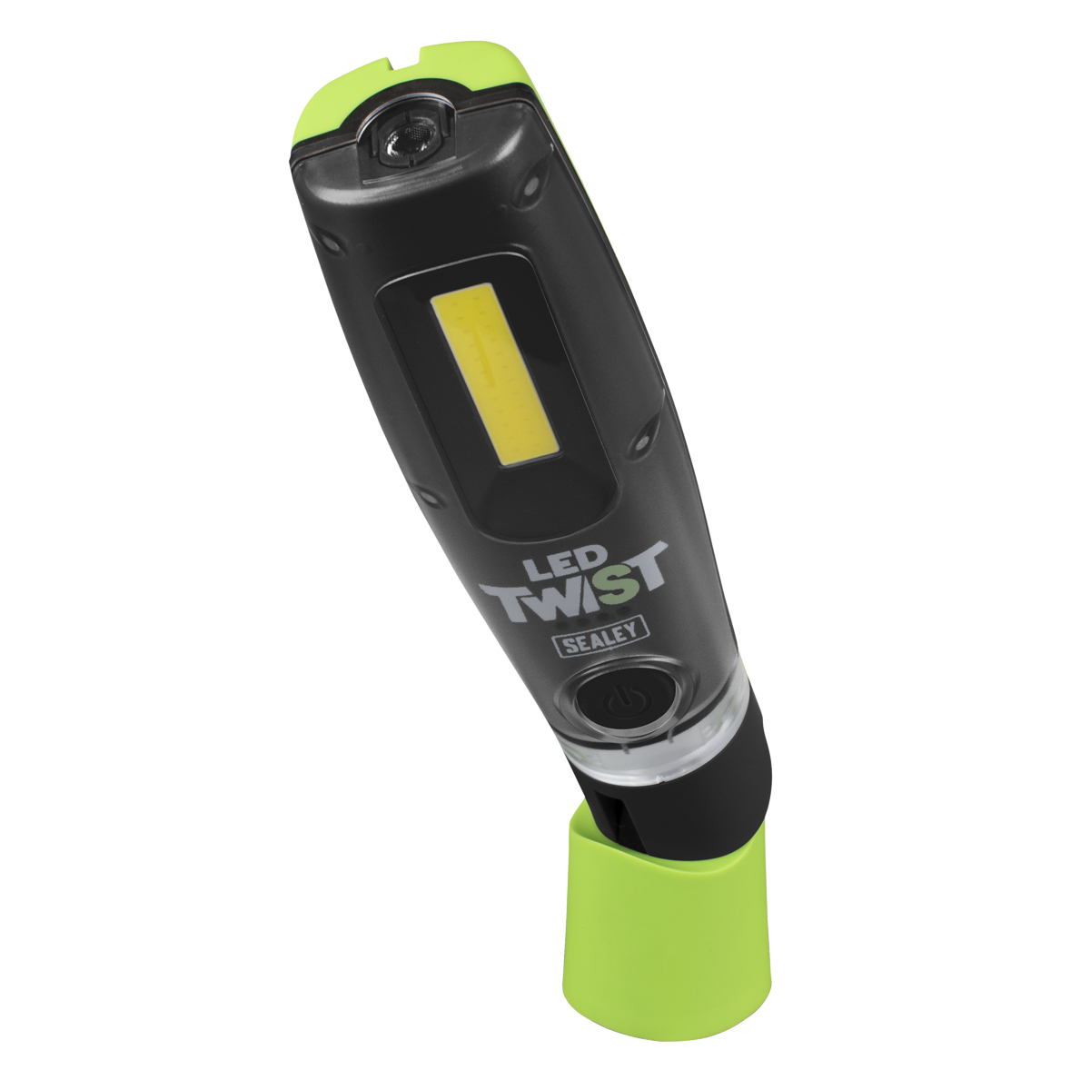 Sealey LED1001G LED Twist® Rechargeable Inspection Light 8W COB & 1W SMD