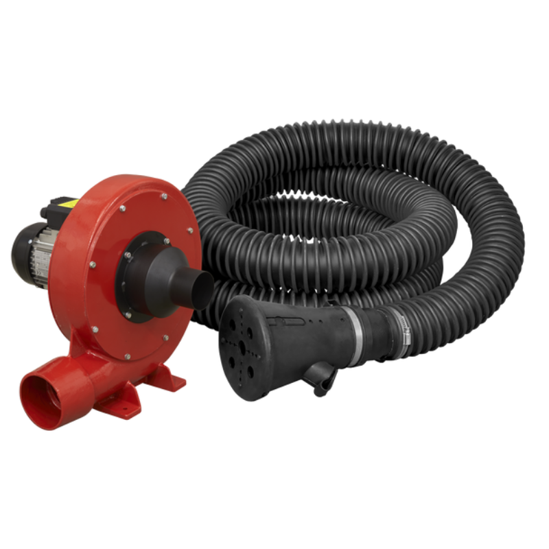 Sealey EFS101 Exhaust Fume Extraction System 230V - 370W - Single Duct