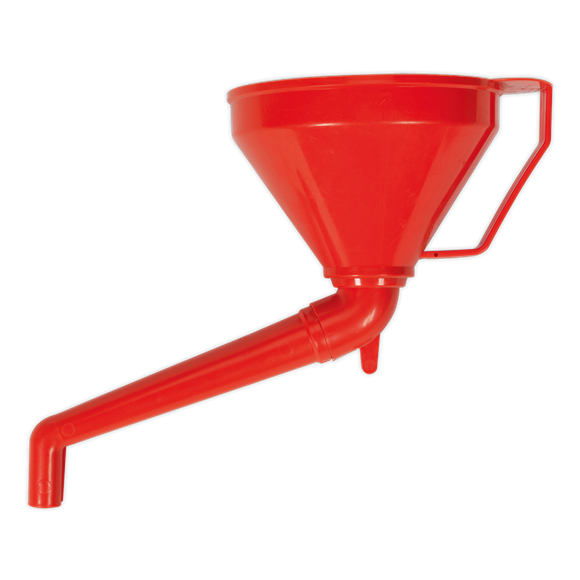 Sealey F16 Fixed Offset Spout Funnel with Filter 160mm - Medium