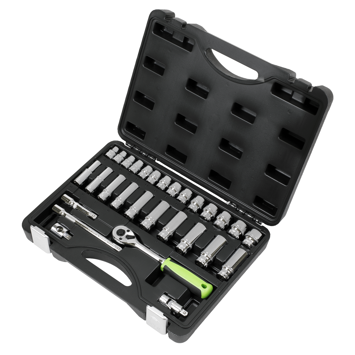 Sealey S01236 Socket Set 3/8"Sq Drive 29pc