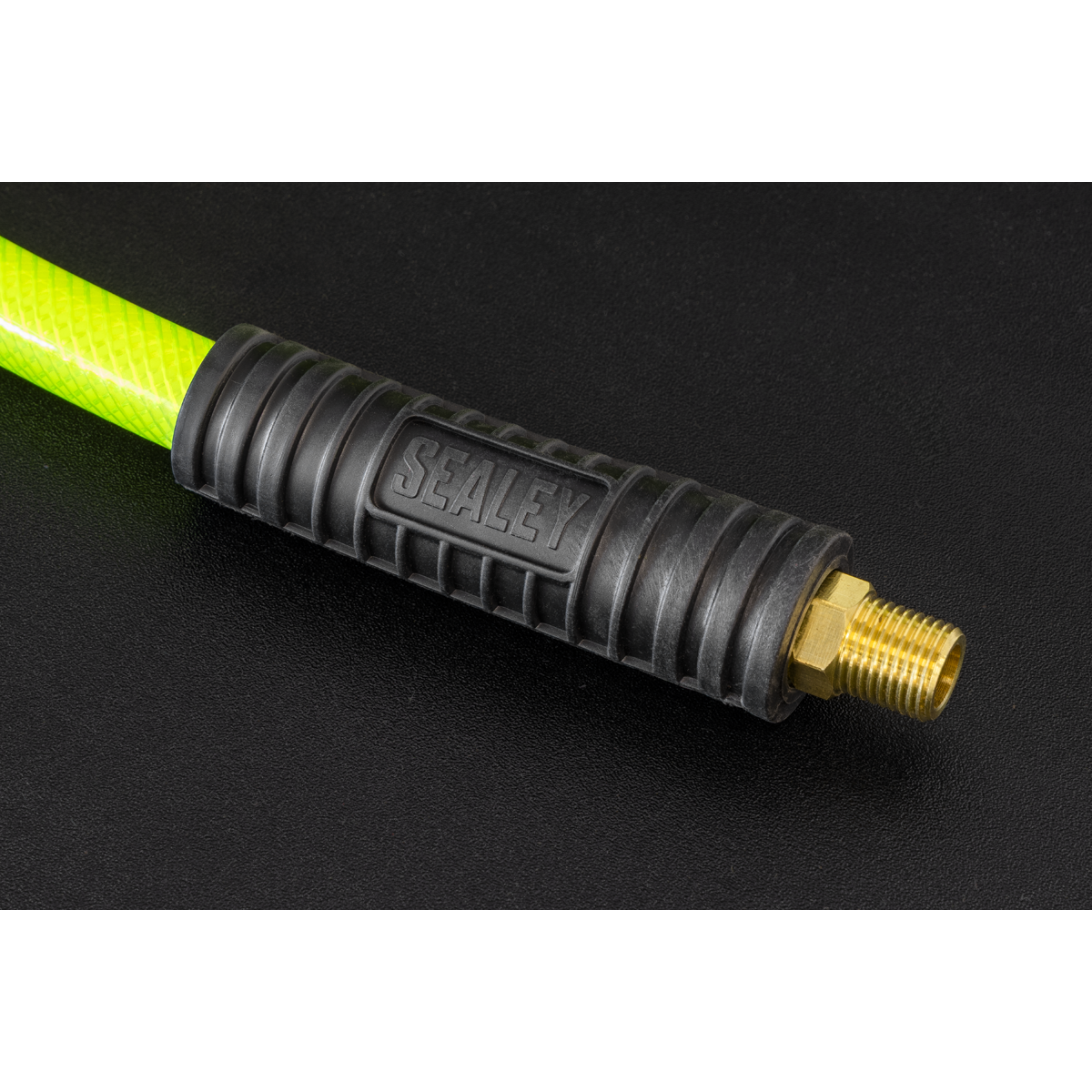 Sealey AHFC20 Air Hose High-Visibility 20m x 8mm with 1/4"BSP Unions