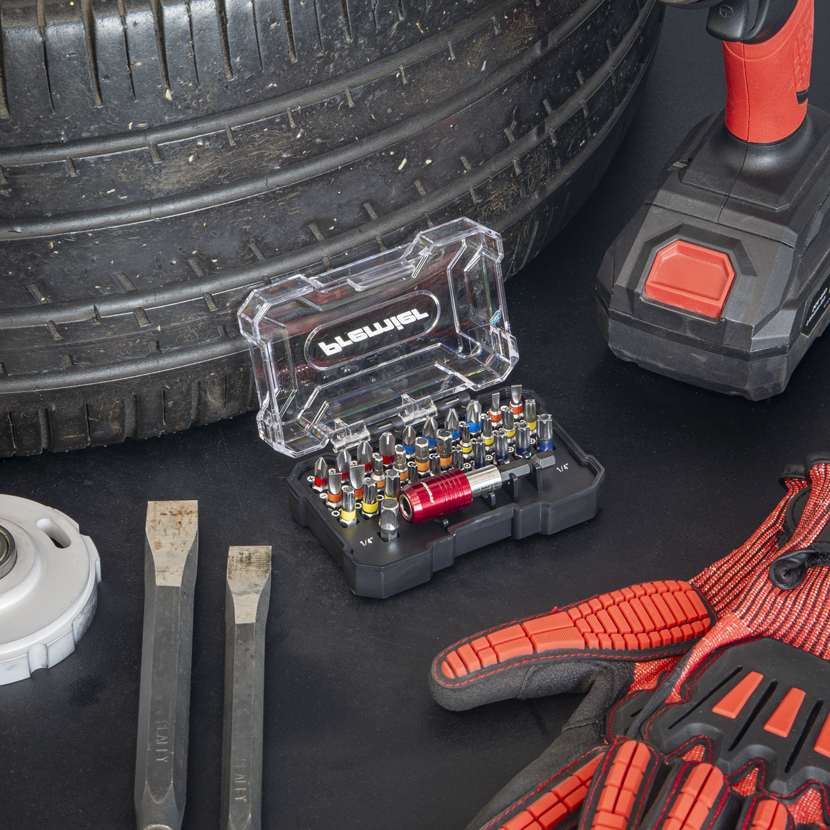 Sealey AK2110 Premier Colour-Coded Power Tool Bit Set 32pc