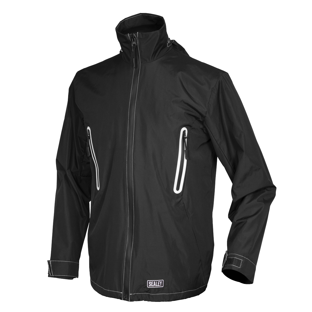 Sealey WPHJ03 5V Heated Thermal Rain Jacket - 48" Chest, Large