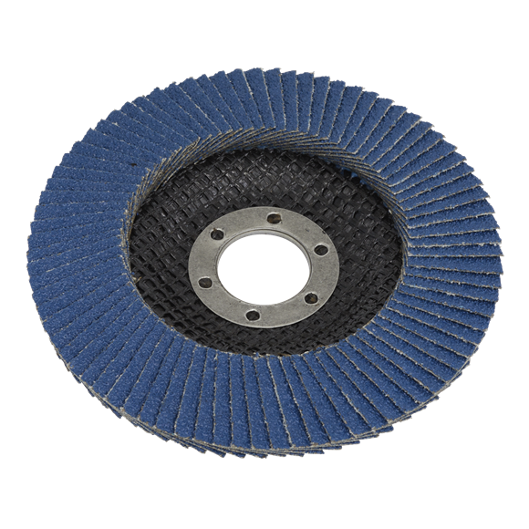 Sealey FD11560 115mm Zirconium Flap Disc 60Grit 22mm Bore