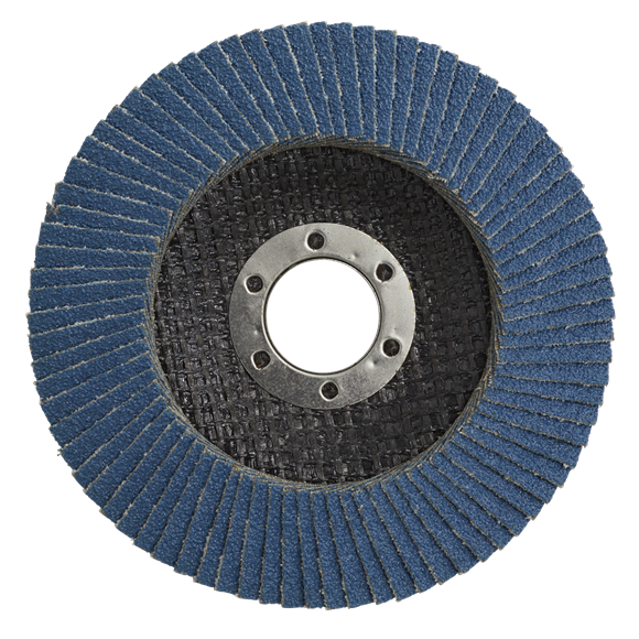 Sealey FD11580 115mm Zirconium Flap Disc 80Grit 22mm Bore