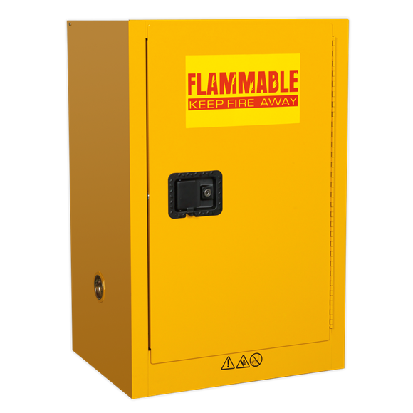 Sealey FSC07 Flammables Storage Cabinet 585 x 455 x 890mm