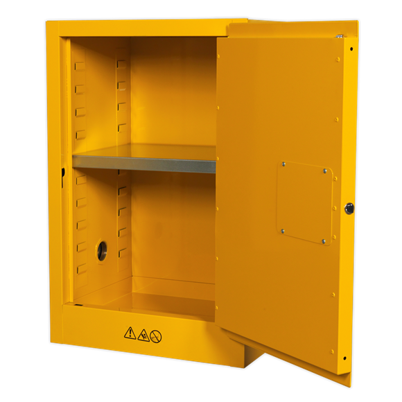 Sealey FSC07 Flammables Storage Cabinet 585 x 455 x 890mm