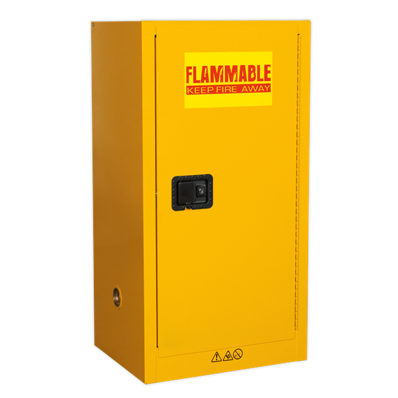 Sealey FSC08 Flammables Storage Cabinet 585 x 460 x 1120mm
