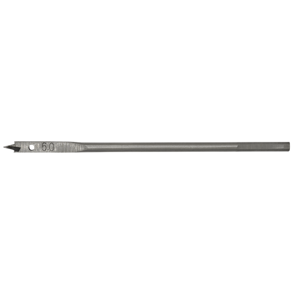 Sealey FWB60 Flat Wood Bit Ø6mm x 152mm