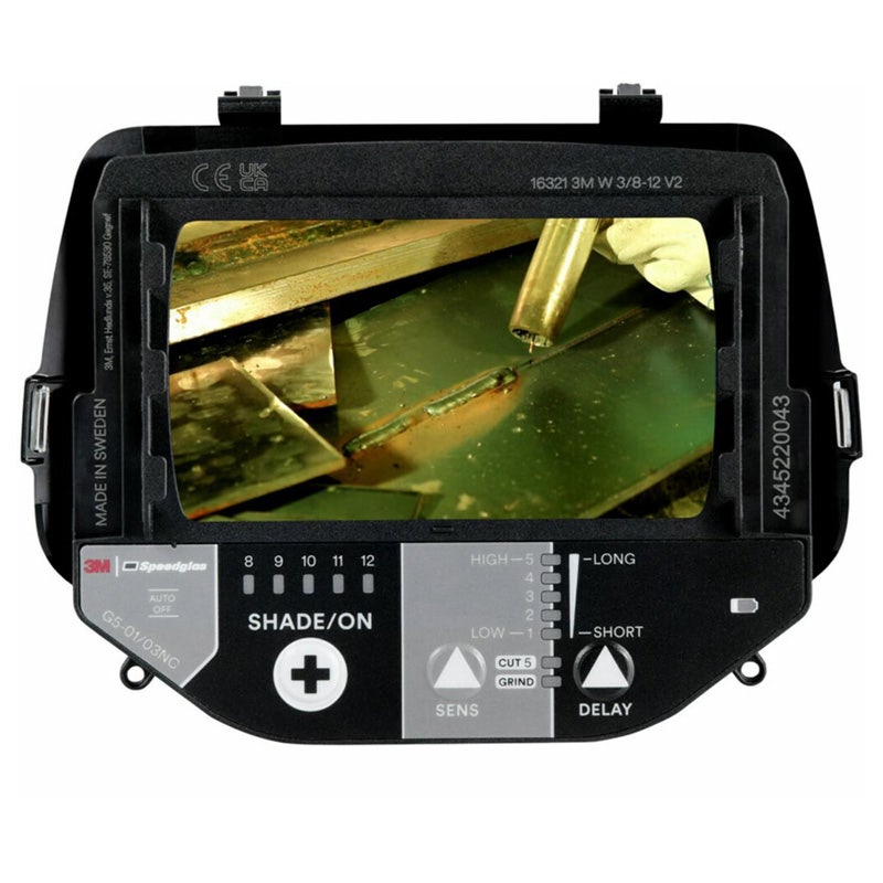 3M Speedglas G5-03 E Welding Helmet, with Welding Filter G5-01/03NC, 631010