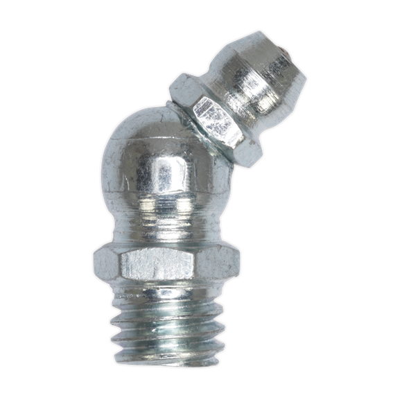 Sealey GNM11 45° Grease Nipple 8 x 1mm - Pack of 25