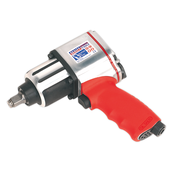 Sealey GSA02 Air Impact Wrench 1/2"Sq Drive - Twin Hammer