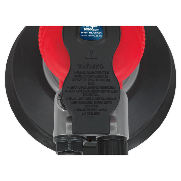 Sealey GSA04 Air Palm Random Orbital Sander Ø150mm