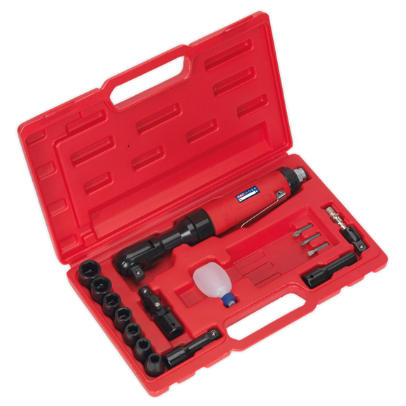 Sealey GSA21KIT Air Ratchet Wrench Kit 1/2"Sq Drive