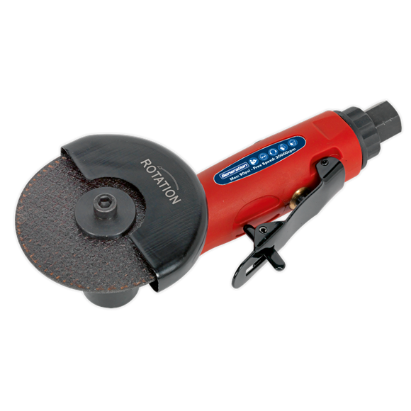 Sealey GSA26 Air Cut-Off Tool Ø75mm Straight