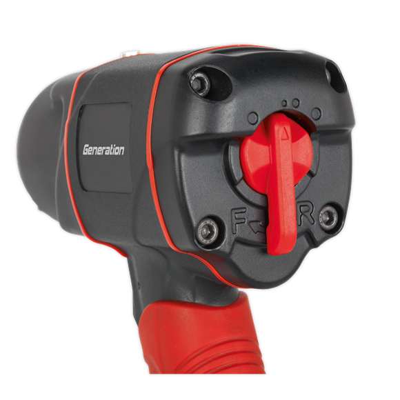 Sealey GSA6006 Generation Composite Twin Hammer Air Impact Wrench 1/2"Sq Drive