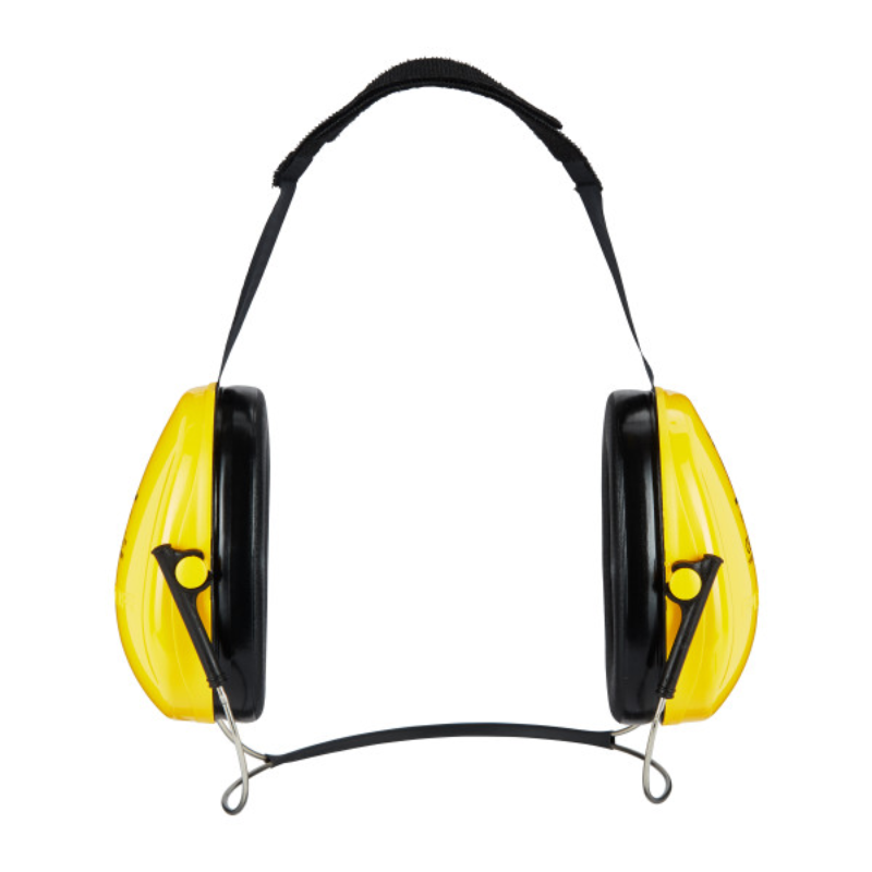 3M PELTOR Optime I Ear Defenders, 26 dB, Yellow, Neckband, H510B-403-GU