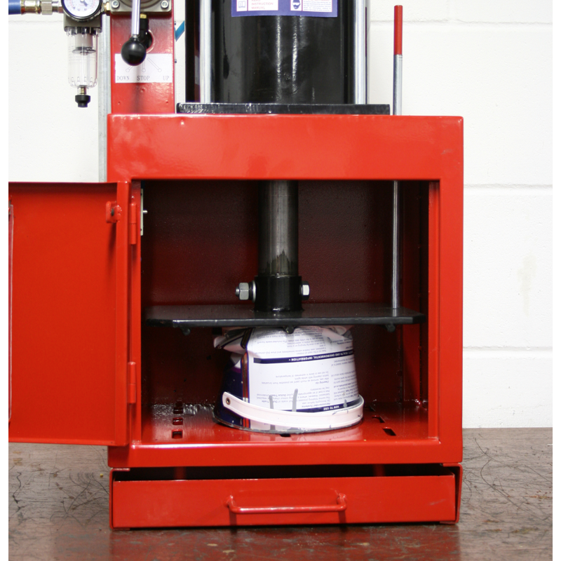 Sealey Pneumatic Paint Can Crusher 2.2tonne