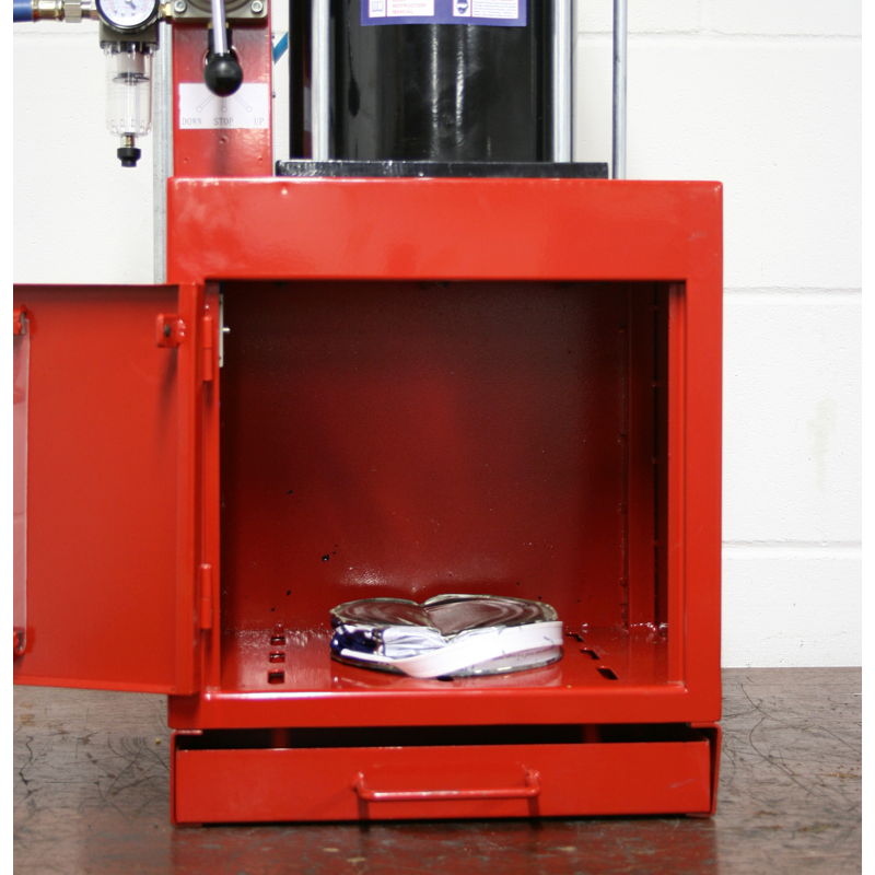 Sealey Pneumatic Paint Can Crusher 2.2tonne