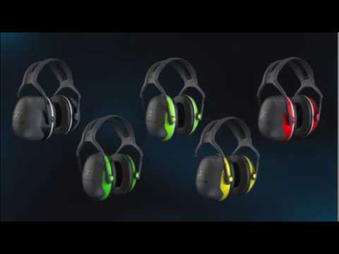 3M PELTOR X2A Ear Defenders (Black/Yellow)