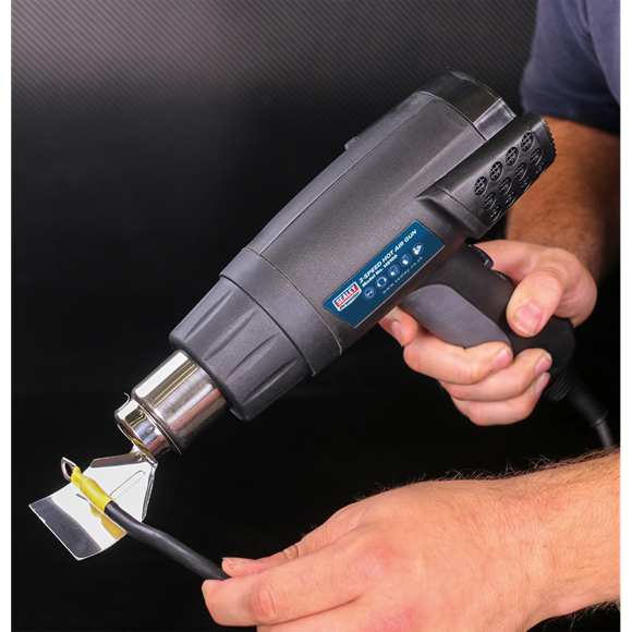 Sealey HS100 Hot Air Gun 1800W 3-Speed 50/420/650ºC