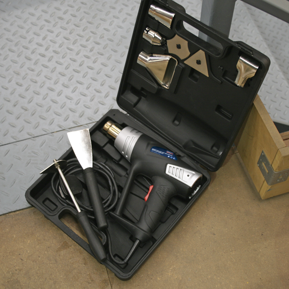Sealey HS104K Deluxe Hot Air Gun Kit with LED Display 2000W 80-600°C