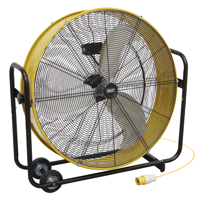 Sealey HVD30110V Industrial High Velocity Drum Fan 30" 110V