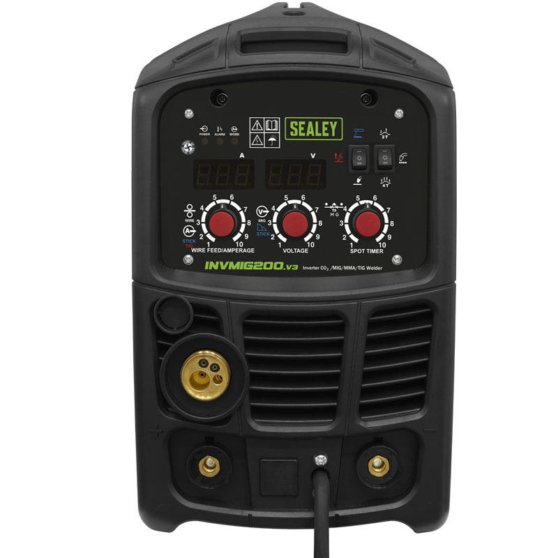 Sealey INVMIG200 Premier MIG, TIG & MMA Inverter Welder 200A