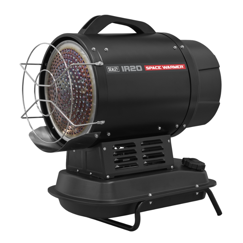Sealey IR20 Infrared Space Warmer Kerosene/Diesel Heater 68,000Btu/hr